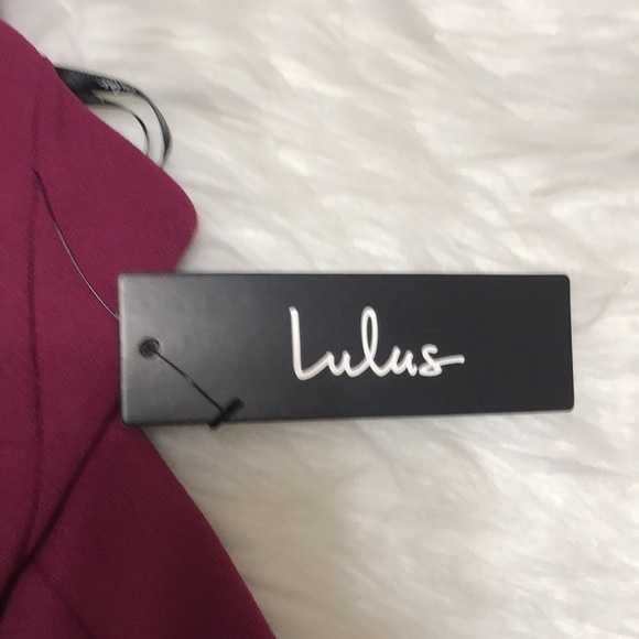 NWT LULUS MAGENTA MINI DRESS SIZE SMALL - Picture 11 of 15